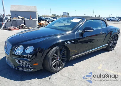 2016 Bentley Continental Gt V8 z USA, uszkodzony, nr VIN SCBGT3ZA4GC058546